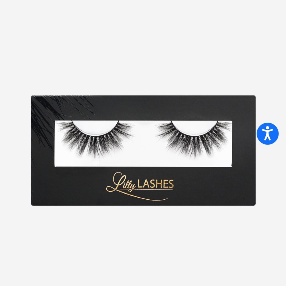 COPY - Lilly Lashes 3D Mink Hollywood Black Eyelashes